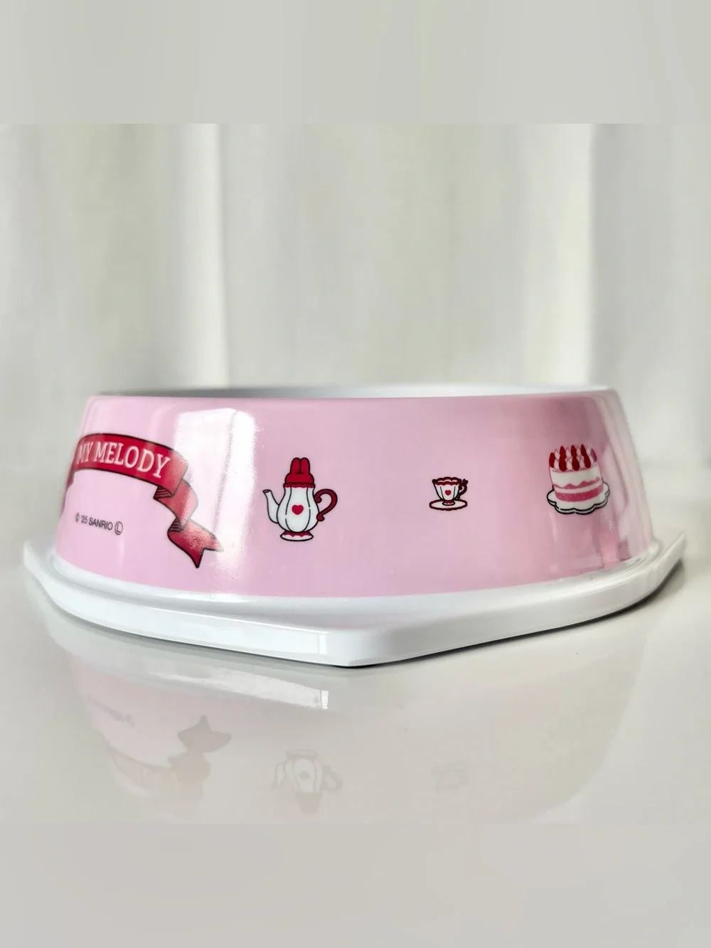 My Melody Kawaii Pet Food Bowl Water Bowl Dog Bowl Cat Bowl NWT Japan Exclusive
